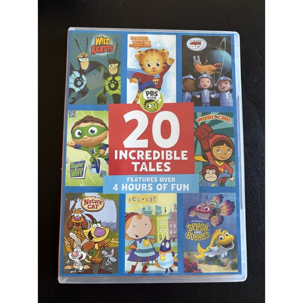 PBS Kids: 20 Incredible Tales [DVD] Arthur, Caillou, Dinosaur Train, Wild Kratts